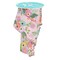 RG Ribbon: 2.5" Light Pink Flower Garden Wired Ribbon for Bows, Wreaths, Crafts, and Decorations